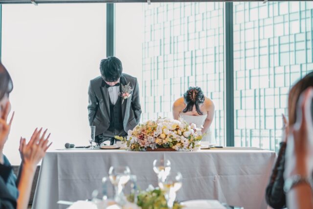 令和の結婚式,パーティ