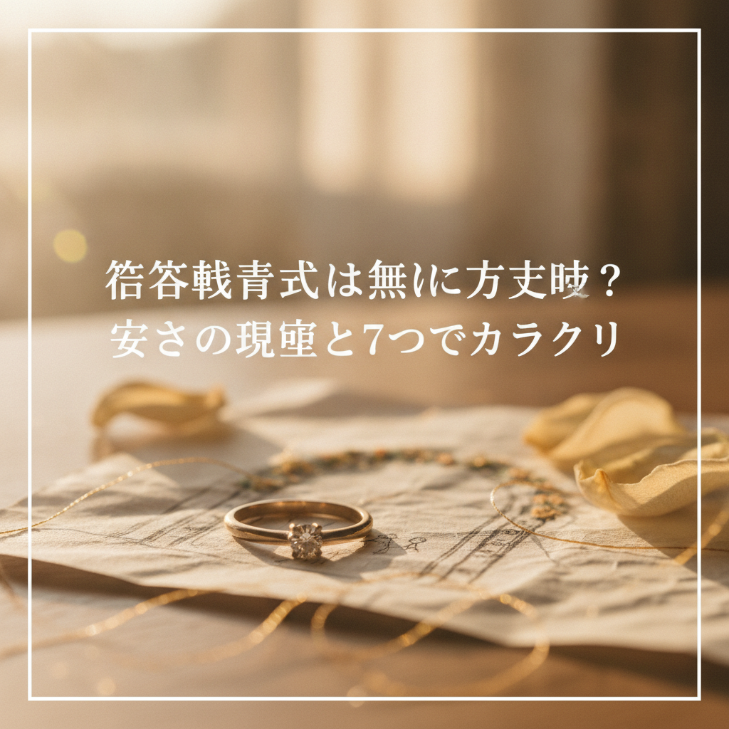 格安結婚式は本当に大丈夫？安さの理由とカラクリ アイキャッチ