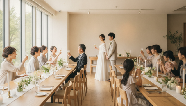 親族のみの結婚式で失敗しない席次・進行 - 3
